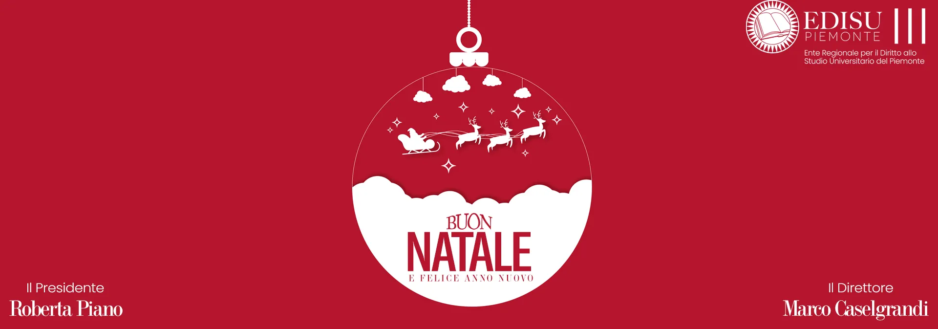 Buon Natale e felice Anno Nuovo